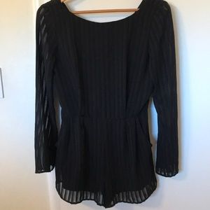 Black romper